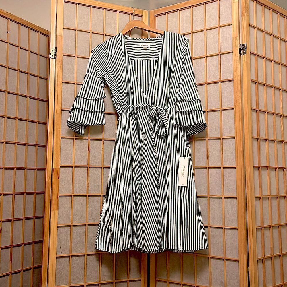 NWT Calvin Klein wrap dress